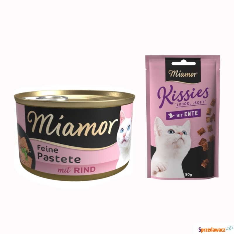 Miamor: Pastete, karma mokra, 12 x 85 g + Kissies... - Karmy dla kotów - Malbork