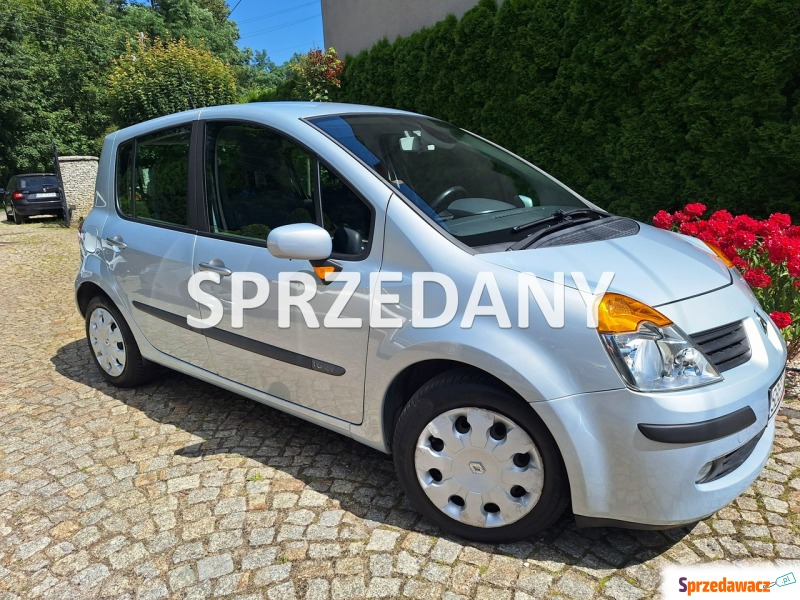 Renault Modus  Minivan/Van 2005,  1.6 benzyna - Na sprzedaż za 8 900,00 zł - Siewierz