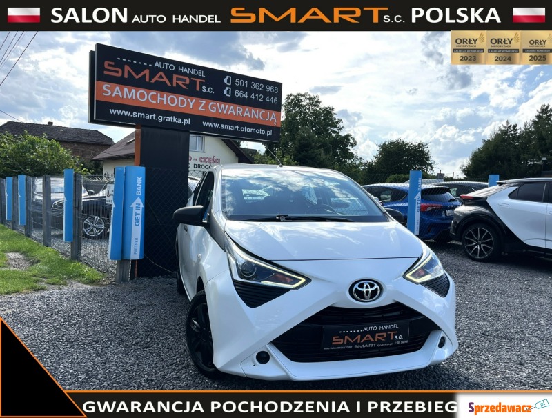 Toyota Aygo  Hatchback 2020,  1.0 benzyna+LPG - Na sprzedaż za 32 900 zł - Rydułtowy