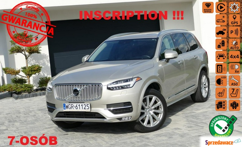 Volvo   SUV 2017,  2.0 benzyna, automat - Na sprzedaż za 119 000 zł - Grójec