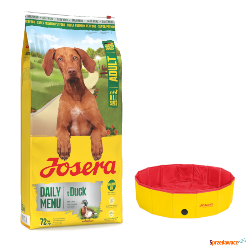 Josera: 10 kg / 12,5 kg karma sucha + Basen dla... - Karmy dla psów - Tarnów