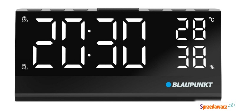 Radiobudzik Blaupunkt CR10ALU czarny - Tunery radiowe - Bytom