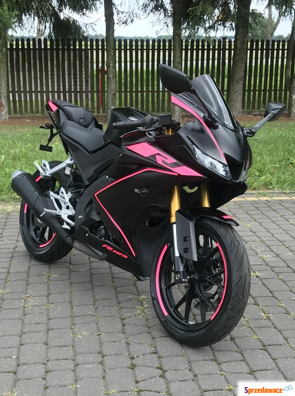 Yamaha R125 - YZF R 125 PINK p...