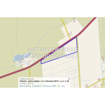 Sprzedaż działki w Ostrwinie - 47100 m2