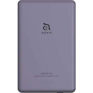 Adam Elements Gravity C5 Magnetic Wireless 5000 mAh fioletowy