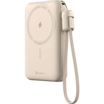 Adam Elements Vionta C2 Pro 8-in-1 Magnetic 10000 mAh beżowy