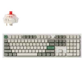 Klawiatura Klawiatura gamingowa Keychron Q6H Gateron Double-Rail Magnetic Nebula bezprzewodowa magne