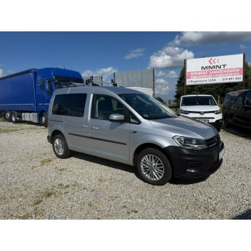 Volkswagen Caddy - Automat/Aktywny tempomat/Klima/Grzane fotele/Klimatyzowany schowek/