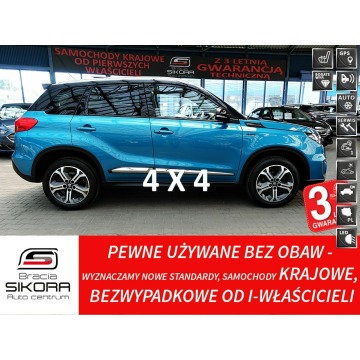 Suzuki Vitara - 1,6 16V 4x4 EL. Szyberdach+LED+NAVI+Kamera+ACC MAX OPCJA Bezwypadkowy
