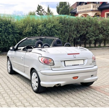Peugeot 206 CC  Kabriolet 2004,  1.6 benzyna - Na sprzedaż za 4 800,00 zł - Nowy Sącz - zdjęcie 3