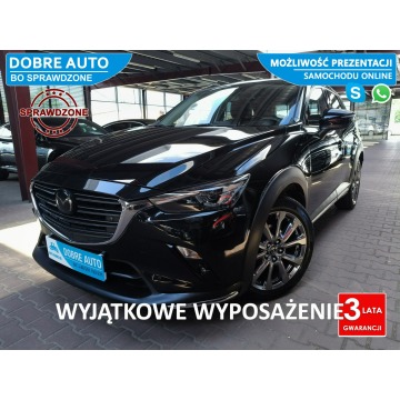 Mazda CX-3 - 2.0 150KM AWD Navi, MartwePole, Kamera, Headup, HandsFree, Skóra, Bose