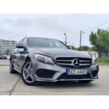 Mercedes - Benz C-klasa  Kombi 2018,  2.0 benzyna, automat - Na sprzedaż za 89 900 zł - Warszawa - zdjęcie 3