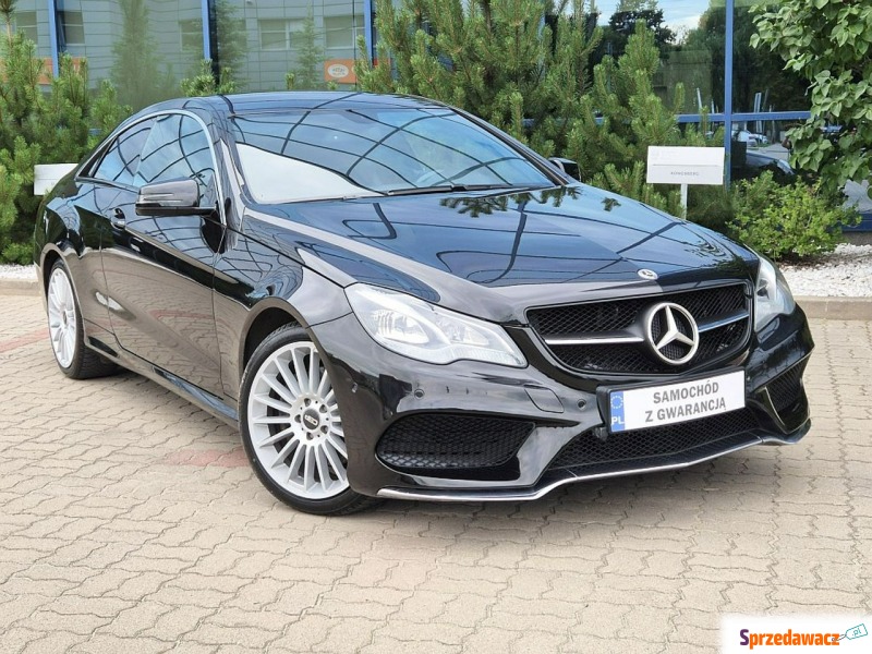 Mercedes - Benz E-klasa  Coupe/Sportowy 2014,  2.0 benzyna, automat - Na sprzedaż za 63 600 zł - Warszawa