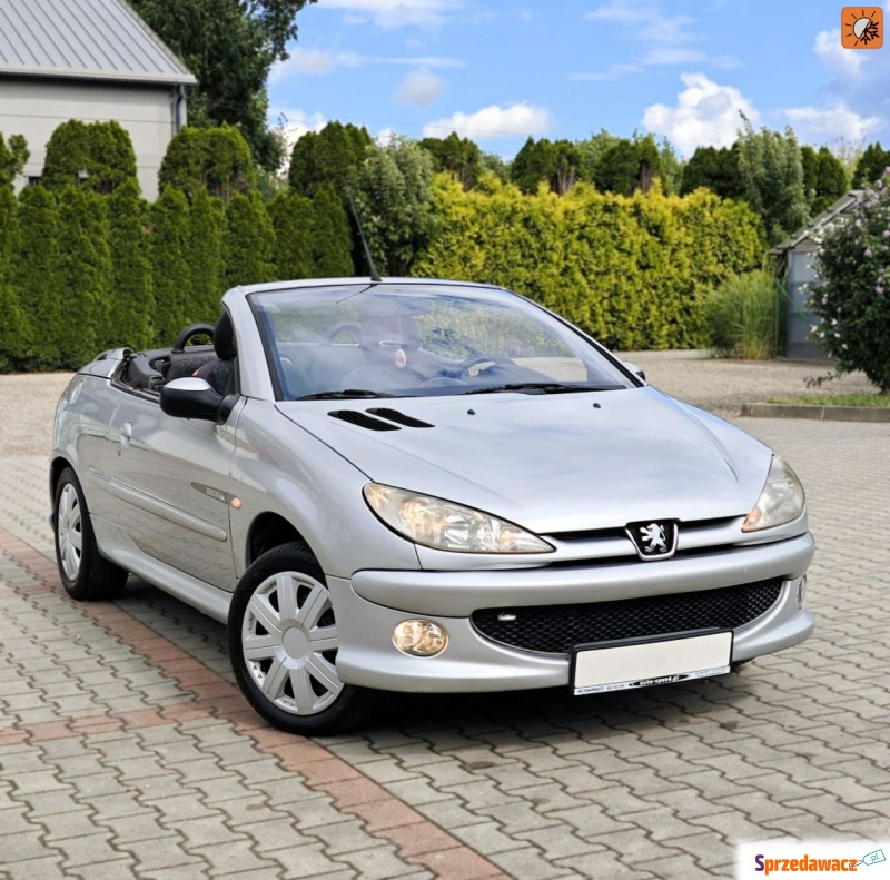 Peugeot 206 CC  Kabriolet 2004,  1.6 benzyna - Na sprzedaż za 4 800,00 zł - Nowy Sącz