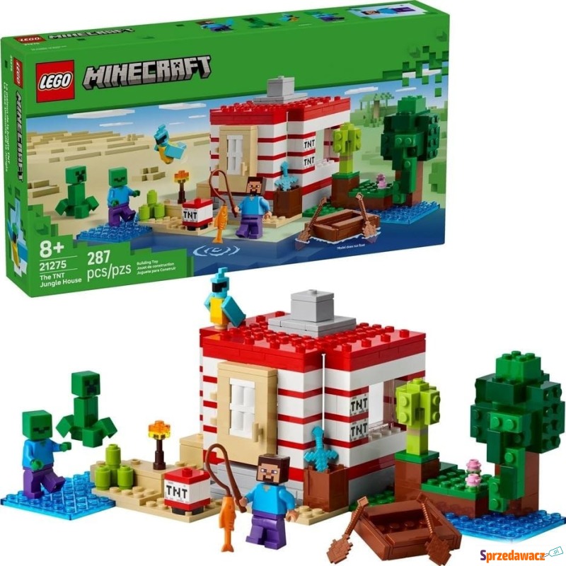 Klocki konstrukcyjne LEGO Minecraft...