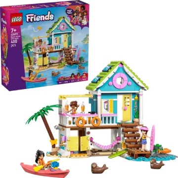 Klocki konstrukcyjne LEGO Friends 42699 Domek na plaży z fokami
