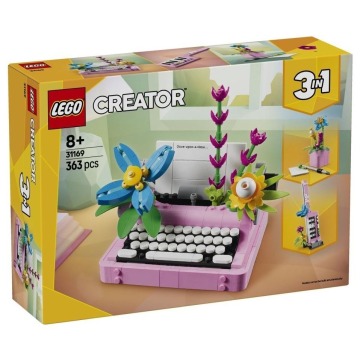 Klocki konstrukcyjne LEGO Creator 31169 Maszyna do pisania z kwiatami