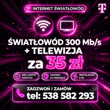 Internet światlowodowy