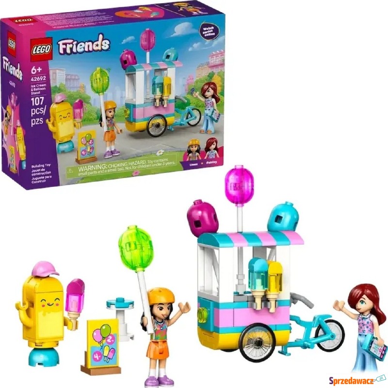Klocki konstrukcyjne LEGO Friends 42692 Stoisko... - Klocki - Gdynia