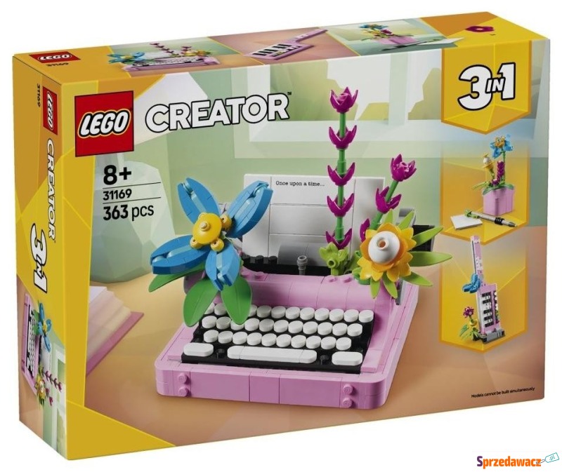Klocki konstrukcyjne LEGO Creator 31169 Maszyna... - Klocki - Rzeszów