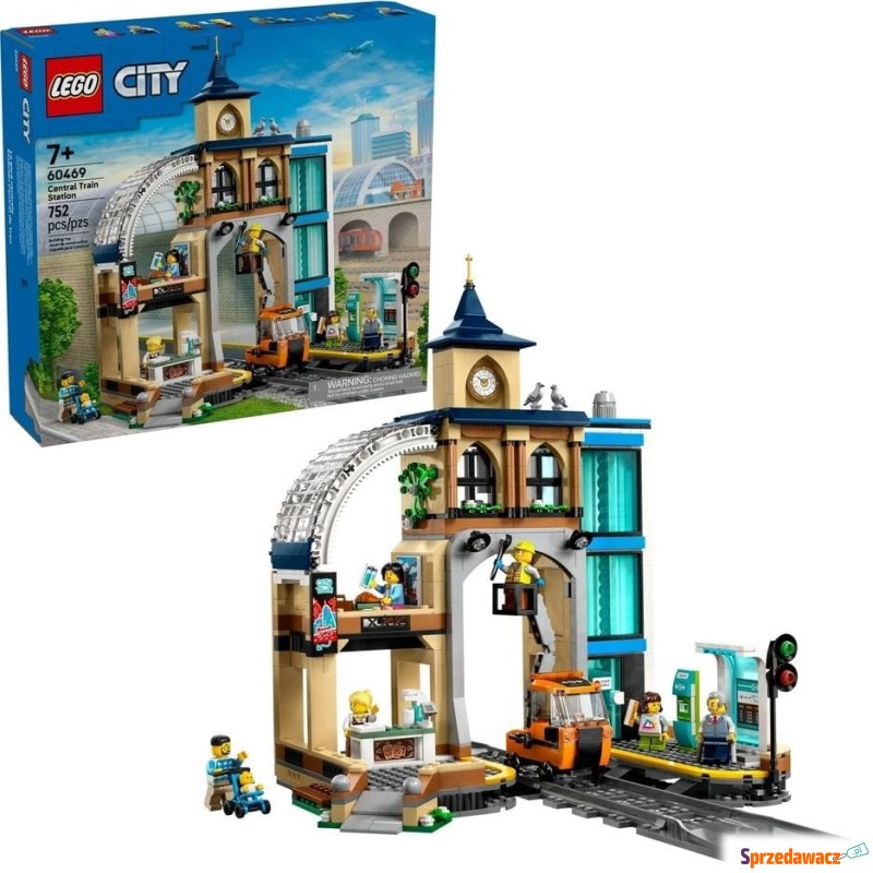 Klocki konstrukcyjne LEGO City 60469 Centralny... - Klocki - Kielce