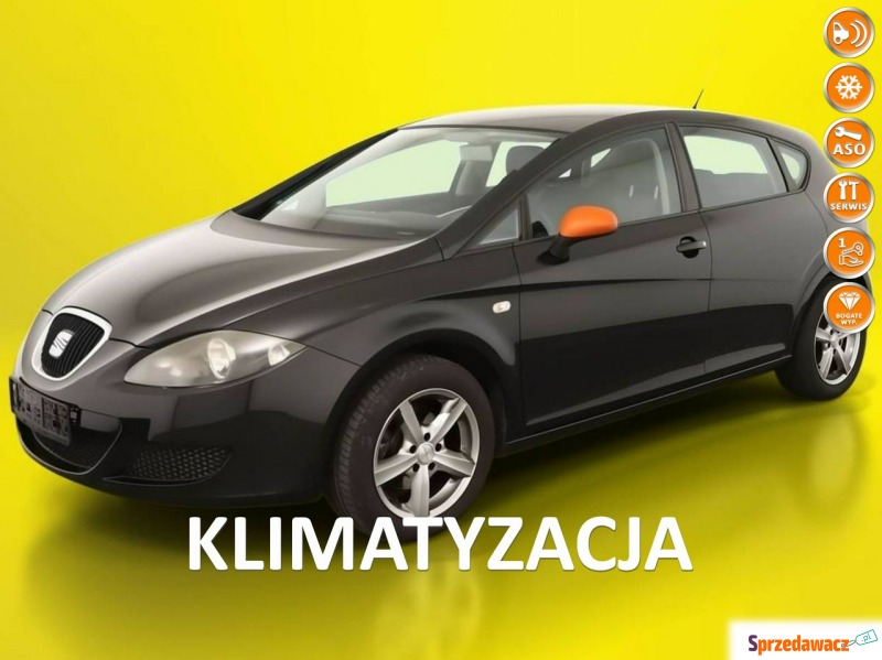 Seat Leon  Hatchback 2008,  1.6 benzyna - Na sprzedaż za 14 999 zł - Tychy
