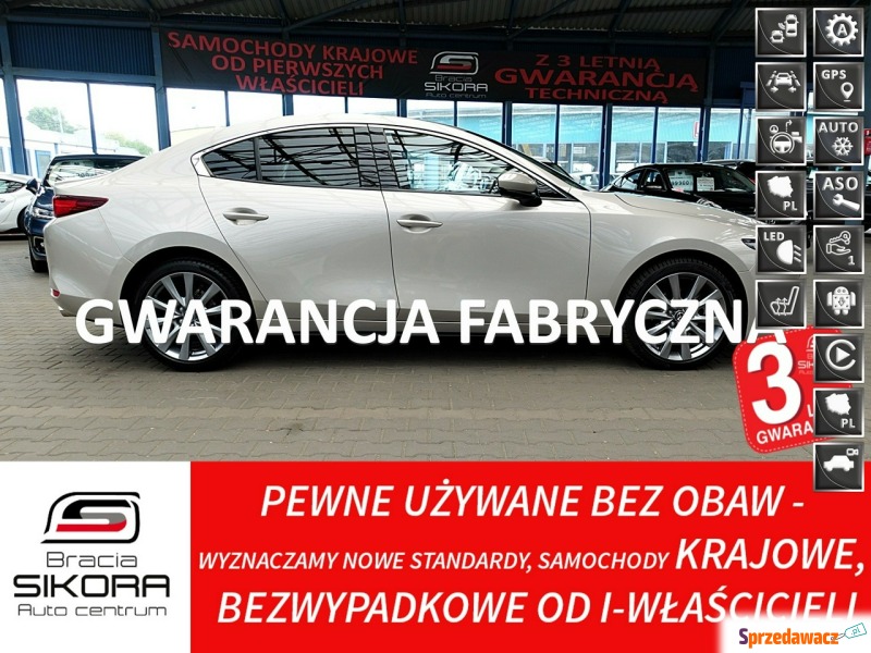 Mazda 3  Sedan/Limuzyna 2024,  2.0 benzyna, automat - Na sprzedaż za 93 899 zł - Mysłowice