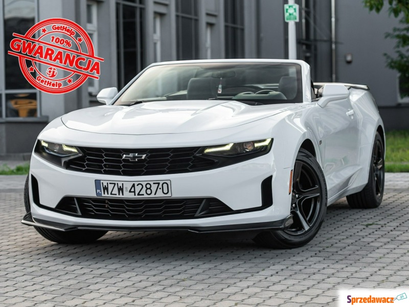 Chevrolet Camaro  Kabriolet 2020,  2.0 benzyna, automat - Na sprzedaż za 97 700 zł - Zwoleń