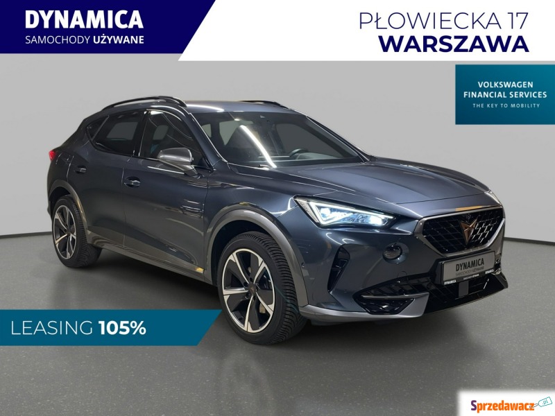 Cupra Formentor  SUV 2023,  1.5 benzyna - Na sprzedaż za 94 900 zł - Warszawa