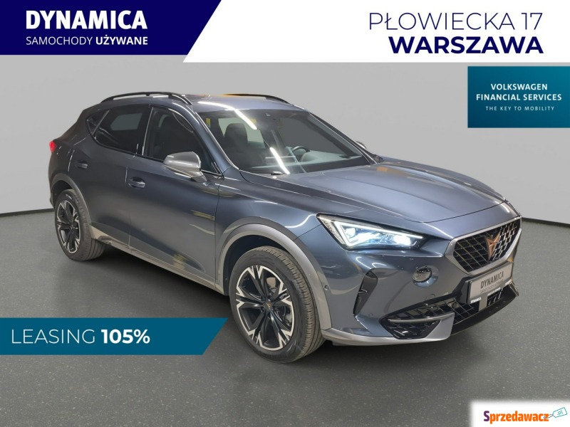 Cupra Formentor  SUV 2022,  1.5 benzyna - Na sprzedaż za 95 900 zł - Warszawa