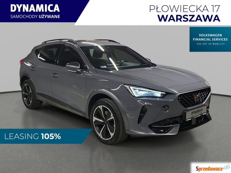 Cupra Formentor  SUV 2022,  1.5 benzyna, automat - Na sprzedaż za 99 900 zł - Warszawa