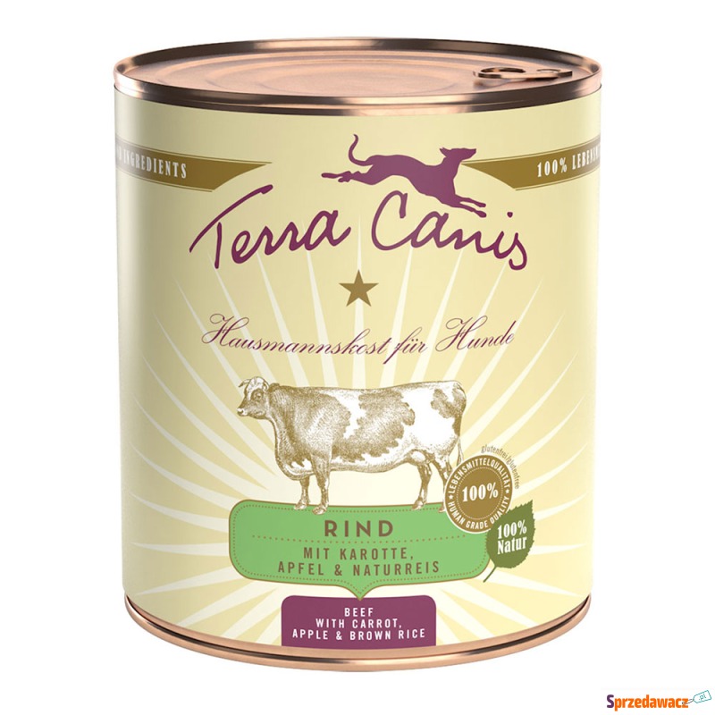 Terra Canis, 12 x 800 g - 2 smaki - Karmy dla psów - Olsztyn