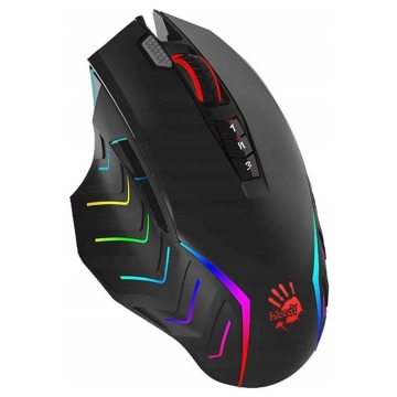 Myszka gamingowa A4Tech Bloody J95S przewodowa 8000 dpi optyczna czarna