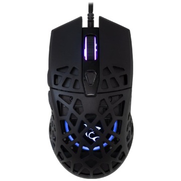Myszka gamingowa White Shark Caradoc czarna RGB 7200 dpi