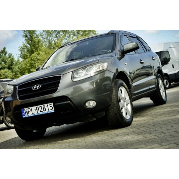Hyundai Santa Fe - 2,2CRDI Klima, skóra, alu R18, 150KM, 2008r.