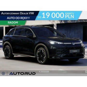Volkswagen T-Roc - R-Line 1.5 eTSI 150KM automat DSG Reflektory IQ. Light Led Matrix Tech
