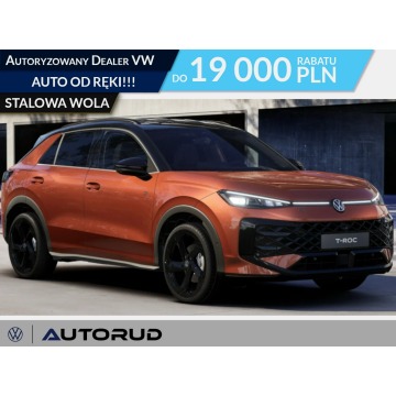 Volkswagen T-Roc - R-Line 1.5 eTSI 150KM automat DSG Reflektory IQ. Light Led Matrix Tech