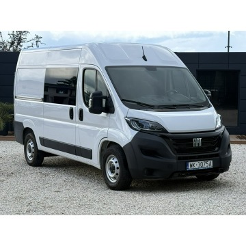 Fiat Ducato - 2.2 140kM Automat! brygadówka! 7 osób ! L2H2! Kamera ! HAK !