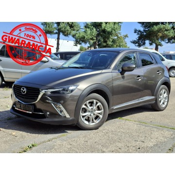 Mazda CX-3 - Klimatronic, Podgrzewane fotele, PDC, WEBASTO, 2 kpl. kół