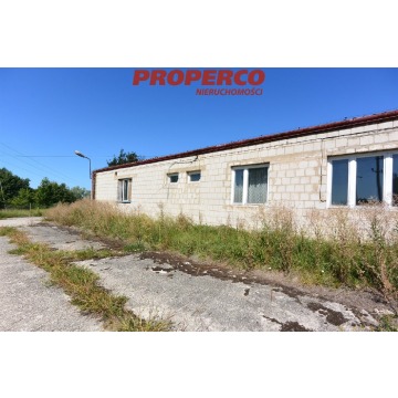 Hala magazynowa 413m2 wraz z budynkiem 268 m2 - Lokale użytkowe na s... - Ćmielów - zdjęcie 3