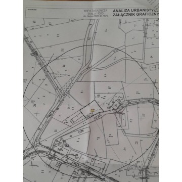 Działka budowlana na sprzedaż, 940m², Gądno