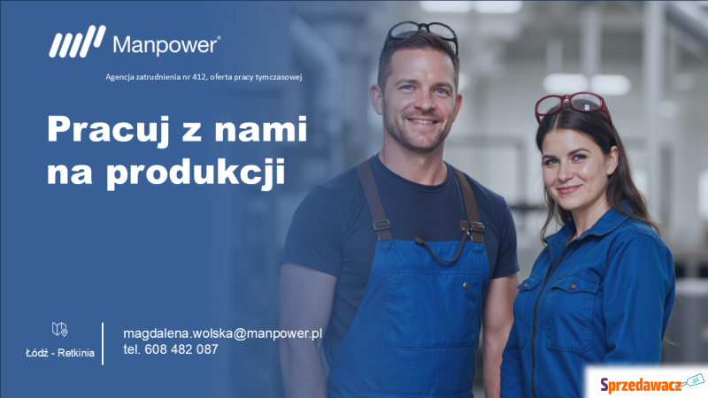 Praca na produkcji - Praca fizyczna - Łódź