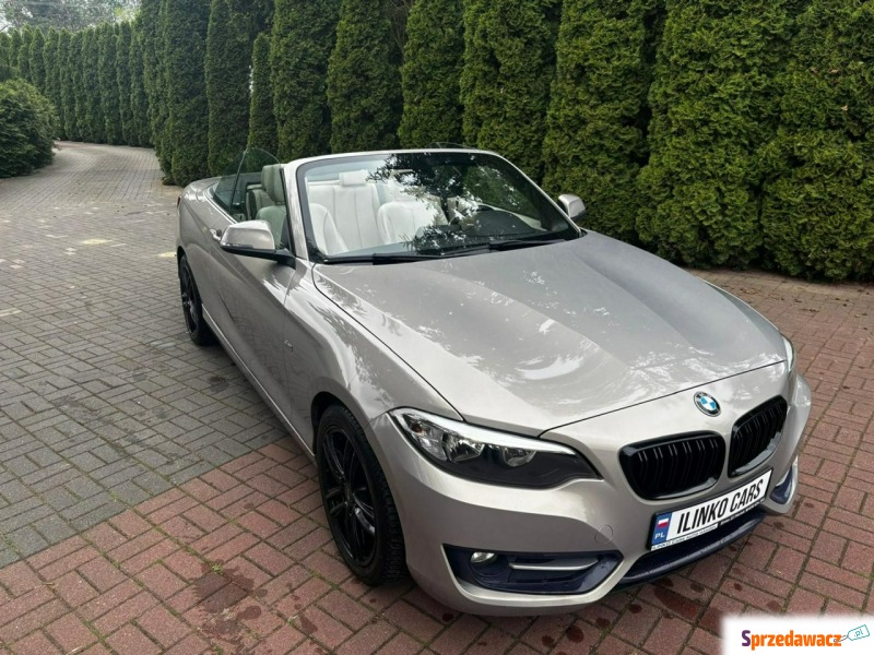 BMW Seria 2  Kabriolet 2015,  2.0 diesel - Na sprzedaż za 52 900 zł - Płońsk