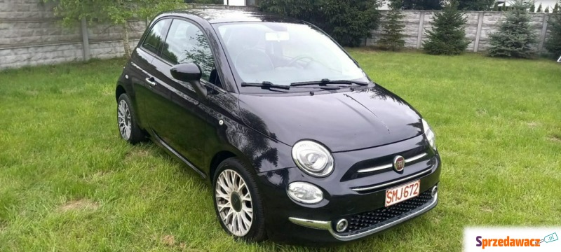 Fiat 500  Kabriolet 2016,  0.9 benzyna - Na sprzedaż za 33 900 zł - Płońsk