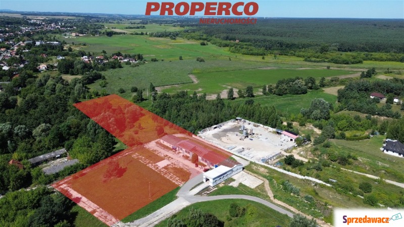 Hala magazynowa 413m2 wraz z budynkiem 268 m2 - Lokale użytkowe na s... - Ćmielów