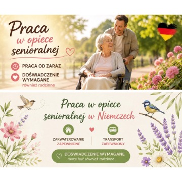 Opieka senioralna w Niemczech - sprawdź nasze oferty