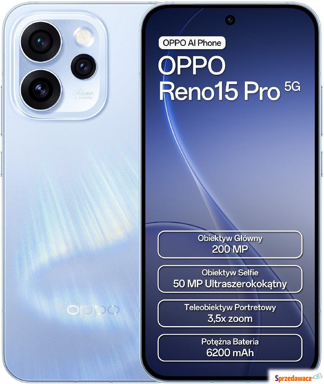 Smartfon Oppo Reno 15 Pro 5G 1...