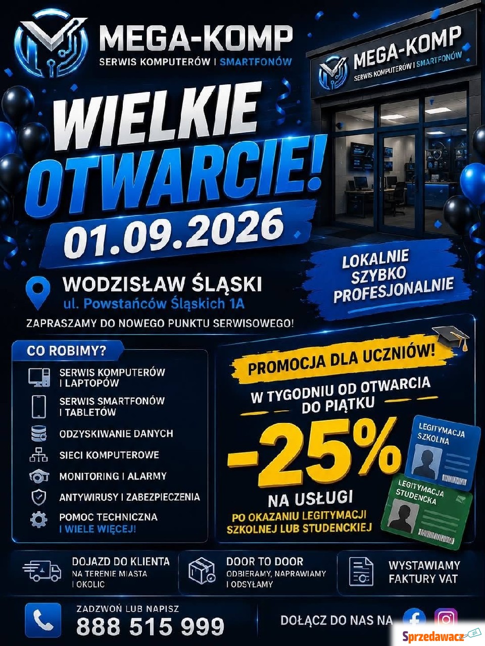 Serwis Komputerów Laptopów Tel...