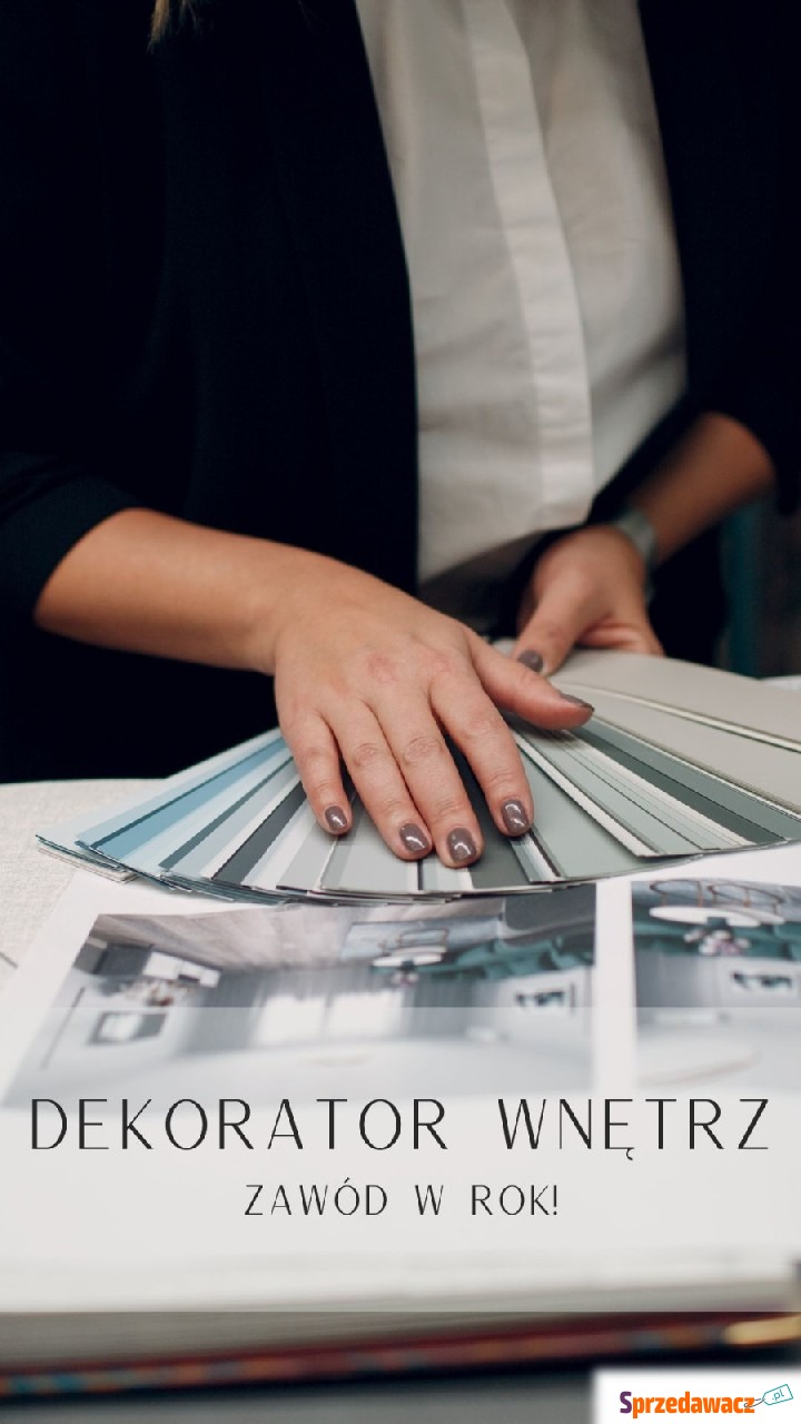 Dekorator wnętrz- kurs roczny!