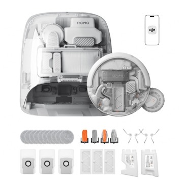 Robot sprzątający DJI Romo P2 Clean More Combo